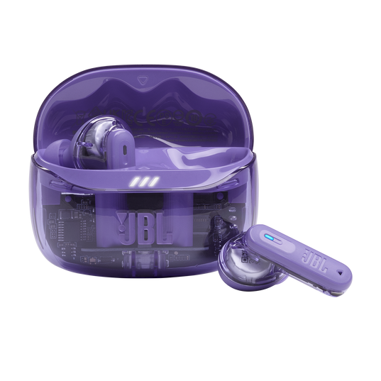 JBL Tune Beam 2 Ghost Edition - Ghost Mauve - True Wireless Noise Cancelling Earbuds - Hero